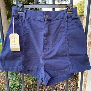 Sük Tanner high-waist Tanner shorts women’s size 8